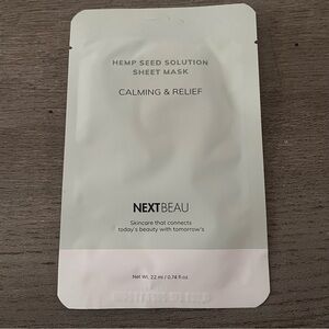 NWT Nextbeau Calming & Relief Sheet Mask